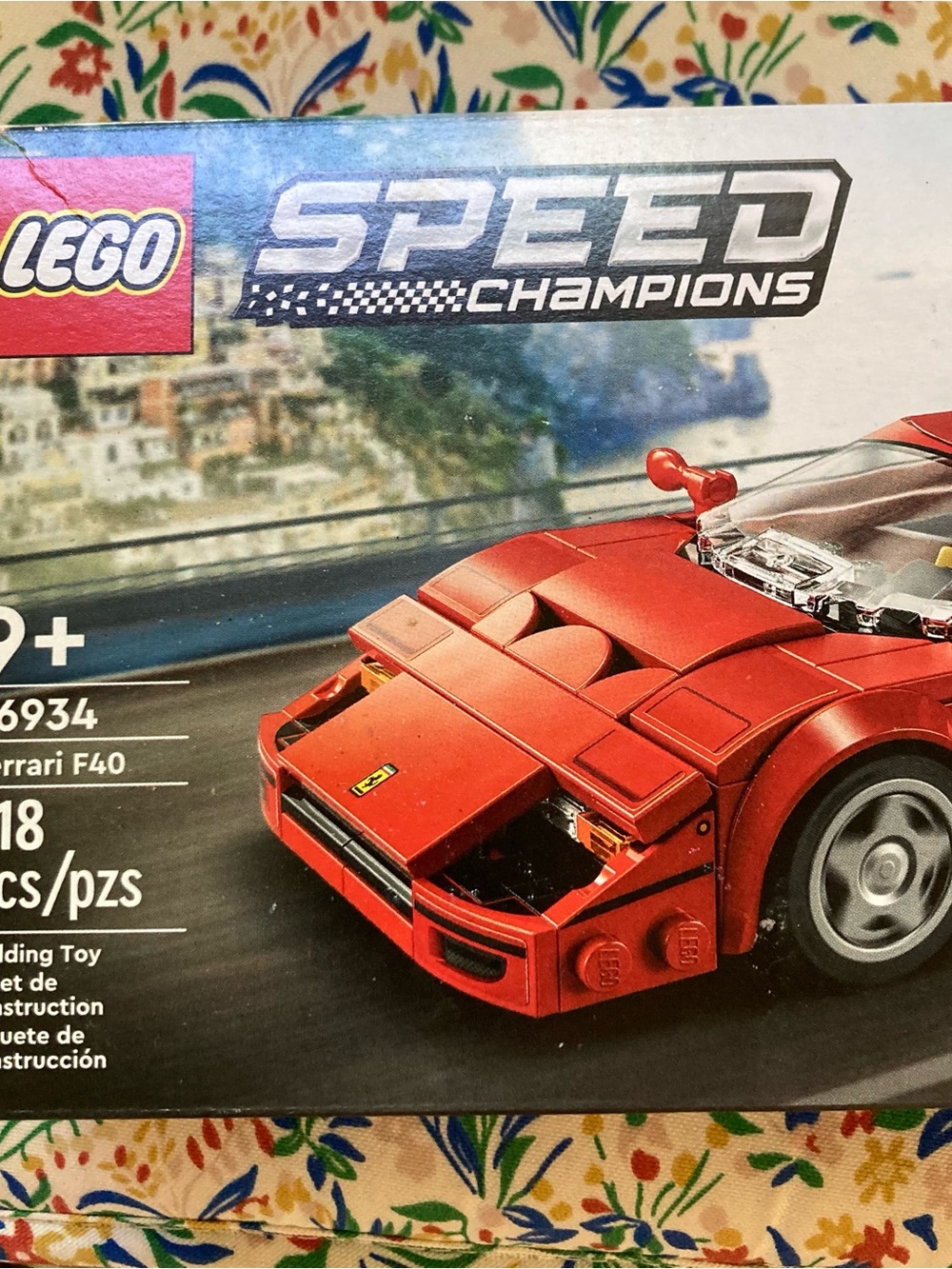 Lego Speed Champions Ferrari F40 in Red